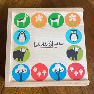 Dwell studios wooden memory game